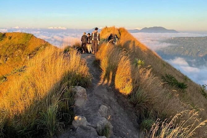 2 Days Mount Batur Sunrise Trekking With Private Ubud Day Tour - The climb to 1,717 meters