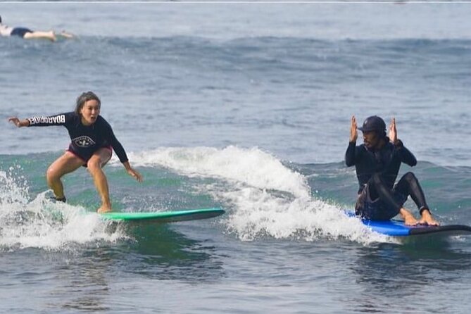 2 Hour Private Beginner Surf Lesson Canggu - The beach briefing before you paddle out
