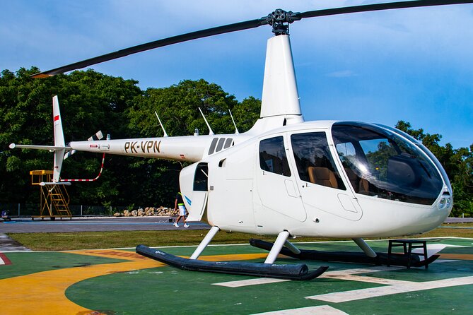 Above the Island of Gods Helicopter Tour - The photo problem: enjoy first, shoot second