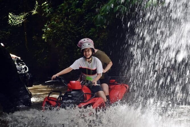 Adventure Amazing ATV Quad Bike with Waterfall include Lunch - Starting Early From Nusa Dua, Kuta, Seminyak, or Ubud
