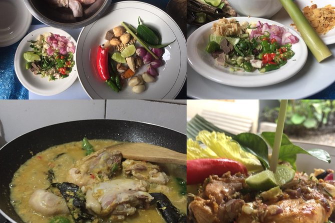 Afternoon Cooking Class & Making Bali Offering with Dinner - Beginning with cold ginger tea and a canang offering