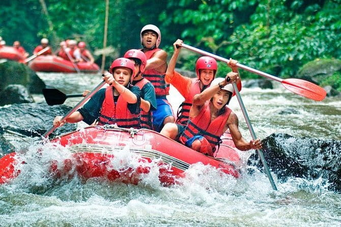 All Inclusive Quad Bike Ride and White water Rafting - Ayung River rafting for first-timers
