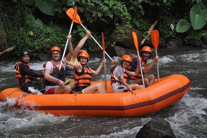 All Inclusive - Toekad Ubud Ayung River Rafting - Starting among rice fields at Toekad’s wantilan lobby
