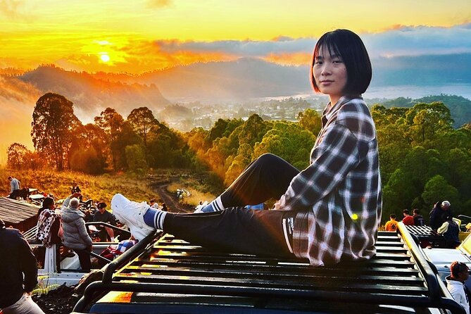 Amazing Mount Batur Jeep Sunrise and Black lava - The black lava and black sand stop