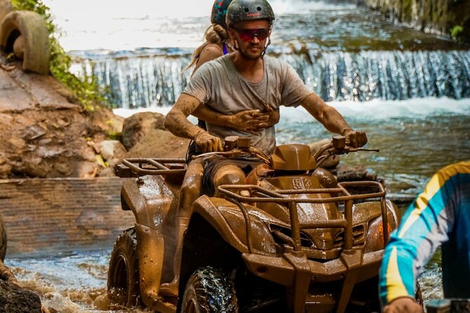 ATV Quad Bike Bali with Gorilla Cave & Lunch at Cretya Sunset - Entering the hand-carved Gorilla Cave