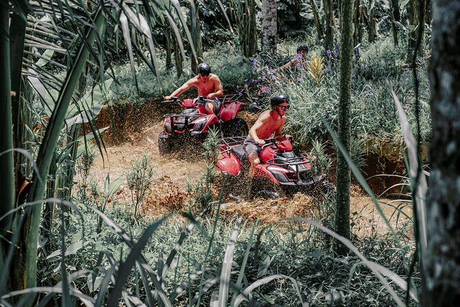 ATV Quad Bike Bali with Waterfall Gorilla Cave and Lunch - The muddy sections are the real attraction