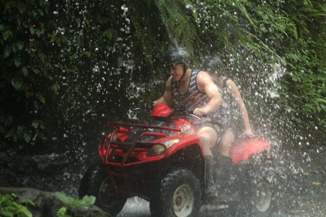 ATV Quad Bike Through Tunnel and Waterfall - The Safety Briefing and ATV Setup