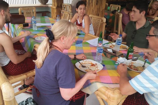 Bali Amazing Cooking Class - Making an Offering Basket Before Cooking