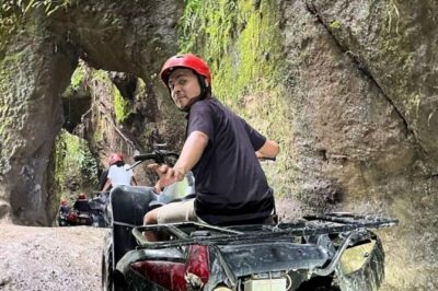 BALI ATV Kuber Through Historic Tunnel and Scenic Waterfalls