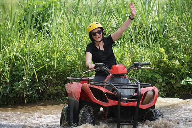 Bali ATV (Quad) Adventure - Best and Challenging - Following the guide into the jungle