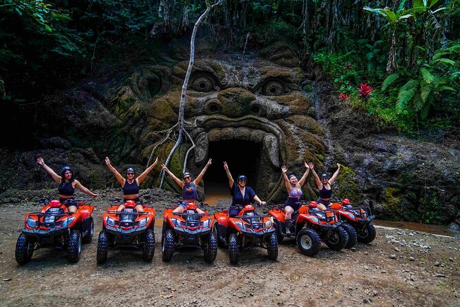 Bali ATV Quad Bike Adventure with Gorilla Cave Pass By Waterfall - The Guide and Transport Can Shape the Day