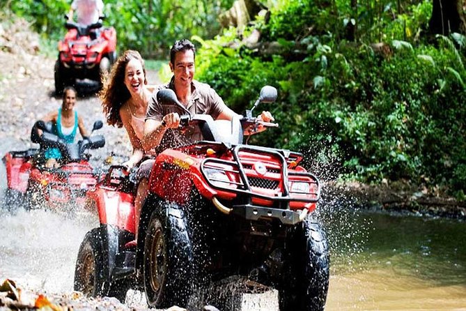 Bali ATV Quad Bike and River Rafting with private transfer - The Ayung River rafting section near Ubud