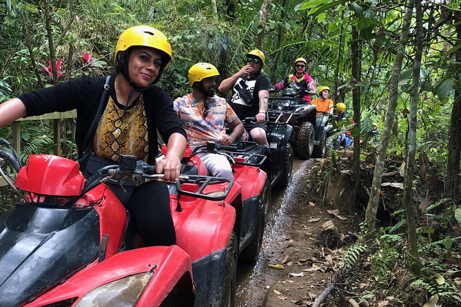 Bali Atv Quad Bike Through Tunnel and Waterfall - What the ride feels like for first-time riders