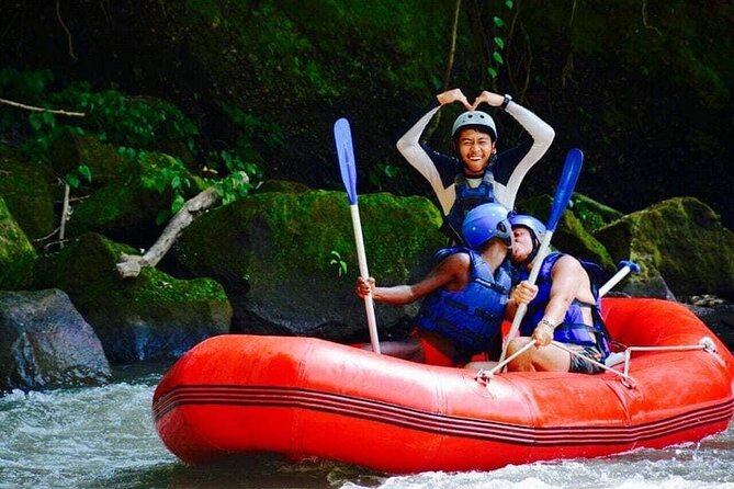Bali ATV Quad Bike Through Tunnel, Waterfall, White Water Rafting - Rafting the Ayung River for about two hours