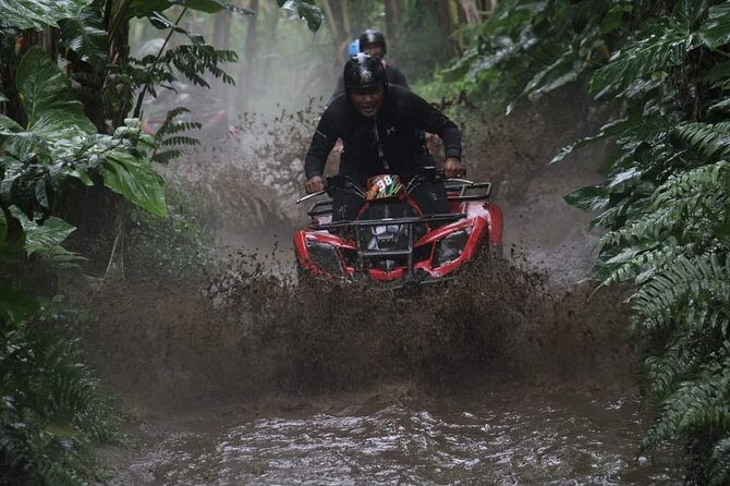 Bali ATV Quadbike Through Gorilla Face Cave - A six-hour Bali outing built around a 90-minute ride