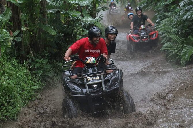 Bali ATV Quadbike Through Gorilla Face Cave - Showers, lockers, and lunch after the mud