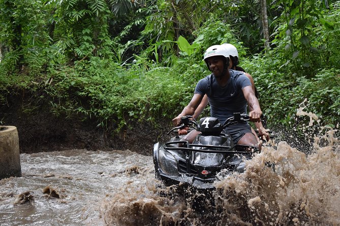 Bali ATV Ride Adventure with lunch - The ATV route through mud, water, and rice paddies