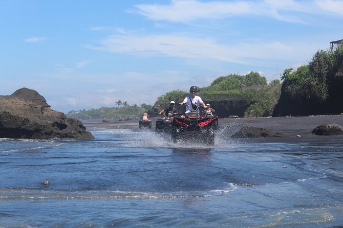 Bali ATV Ride In the beach black sand atv tour - Lunch, drinks, and what the price covers