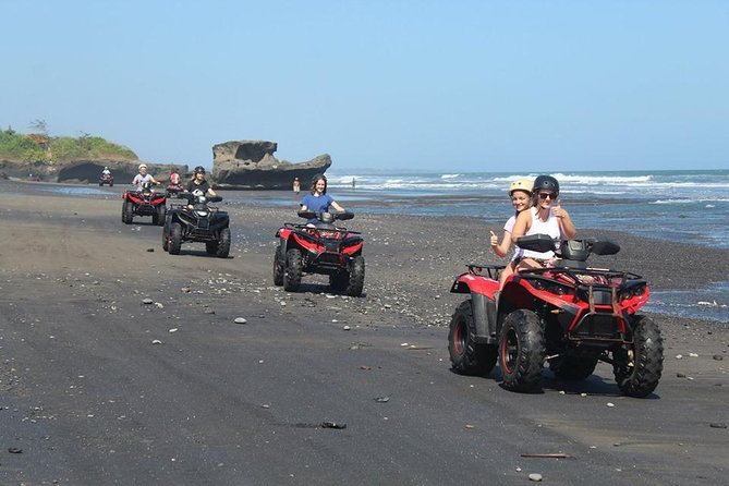 Bali ATV Ride In the beach sunset atv tour - Where Tanah Lot fits into the day