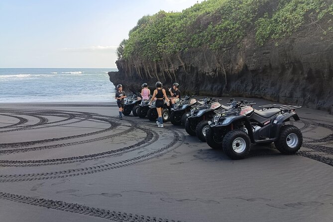 Bali ATV Ride In the beach sunset atv tour - Lunch, pickup, and the six-hour schedule