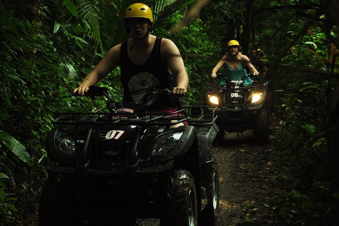 Bali ATV Ride tour Ubud - Getting ready with a helmet and boots