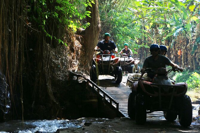 Bali ATV Ride Ubud Waterfall, Ricefield,River,Barong Cave, Lunch - Waterfalls and Barong Cave add real variety