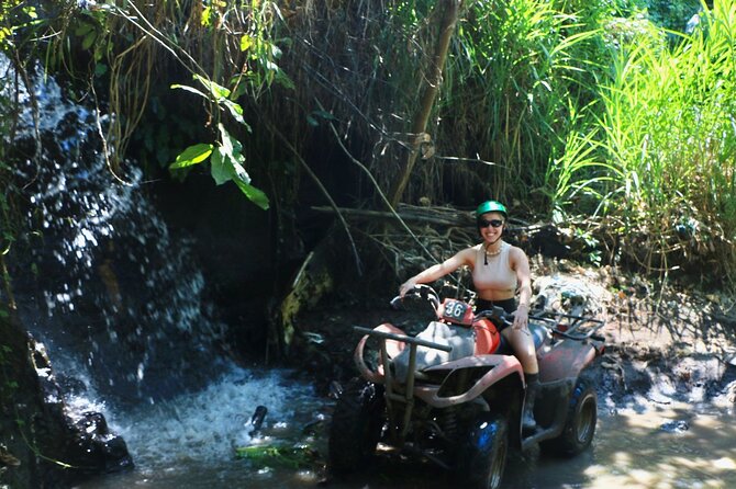 Bali ATV Ride Ubud Waterfall, Ricefield,River,Barong Cave, Lunch - Transport from Nusa Dua and the Ubud area