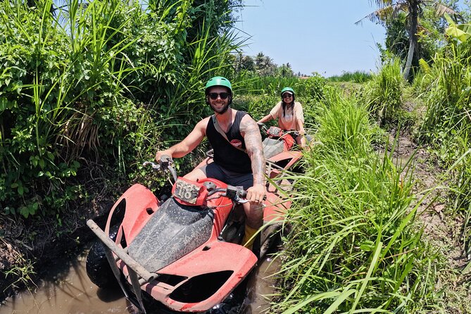 Bali ATV Ride Ubud Waterfall, Ricefield,River,Barong Cave, Lunch - What happens at the Singapadu starting point