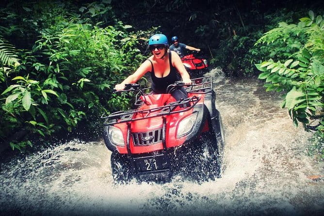 Bali ATV Ride Ubud Waterfall,RiceField,River,Kingkong-Temple cave - Guides, instruction, and safety