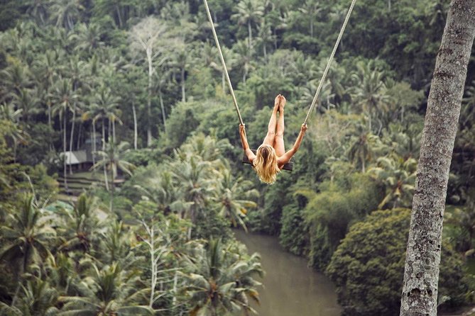 Bali ATV Ride with Jungle Swing and Rice Terrace Tour - Walking through Tegalalang Rice Terrace