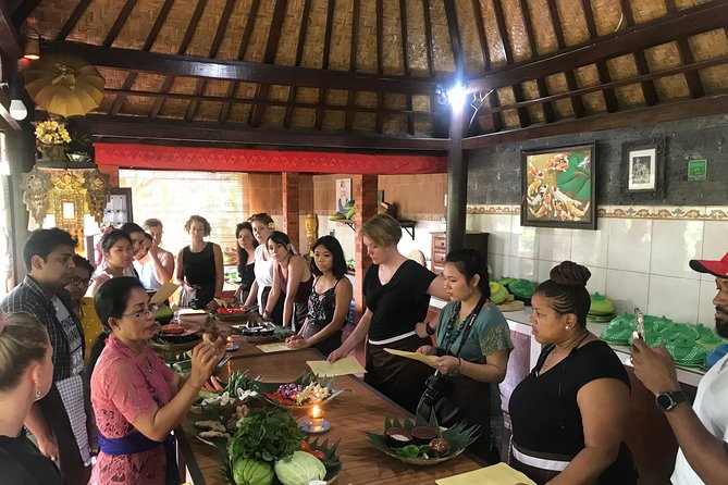 Bali Cooking Class Experience with All Inclusive - Afternoon choice: temples, rice terraces, cave, or waterfall