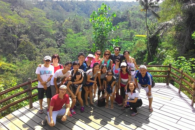Bali Hindu temple, Rice terrace, Waterfall -All Inclusive - Indonesian lunch beside the river or rice fields