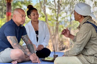 Bali Holy Water Purification and Palm Reading