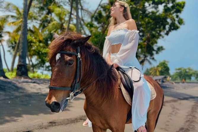 Bali Horse Riding Trot & Canter Saba Beach with Local Temple - What to bring and what to confirm