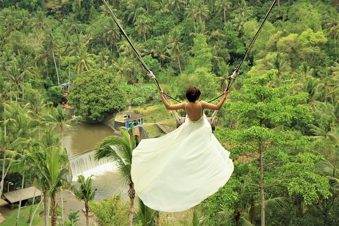 Bali Jungle Swing Experience Full Activity - Lunch, rafting, and making a full day of it