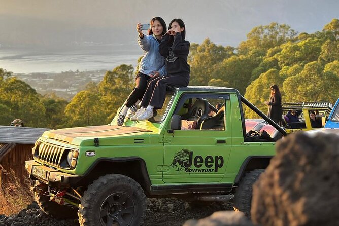 Bali Mount Batur Jeep Sunrise and Black Lava Jeep Tour - Leaving Ubud before dawn for Mount Batur