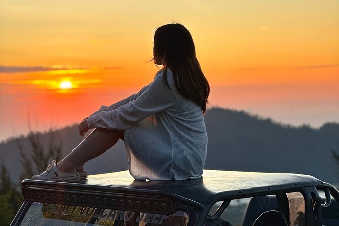 Bali: Mount Batur Jeep Sunrise & Hot Springs - All Inclusive - Sunrise From Mount Batur Without the Long Hike