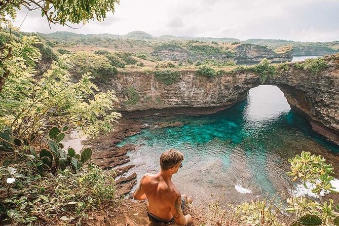 Bali-Nusa Penida. West Part. Private car. All-inclusive - Angel’s Billabong: beautiful water, uncertain access