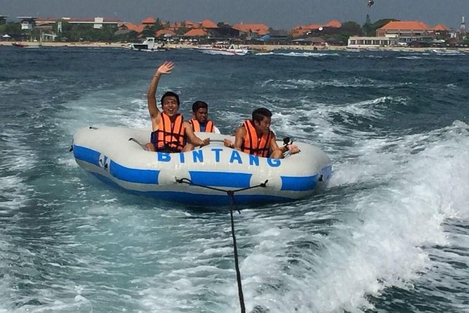 Bali Parasailing Adventure,Banana Boat,Jet Ski and Donut Boat with Transfers - Donut boat and banana boat bring the laughs
