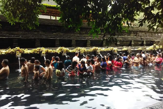 Bali Purification Ritual - Indonesian lunch after the temple ceremony