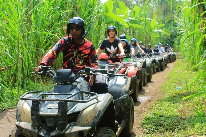 Bali Quad bike ATV passing through Waterfall, Cave & Rice fields - Why this Ubud ATV route is more than a muddy joyride