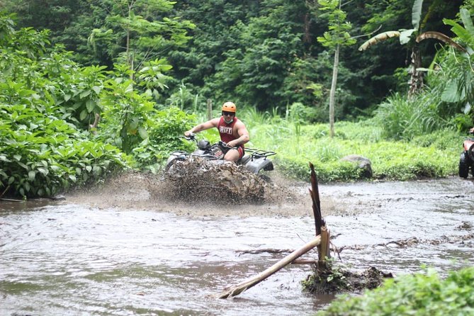 Bali Quad Bike ATV with Flying Fox - From Kuta hotel pickup to the countryside