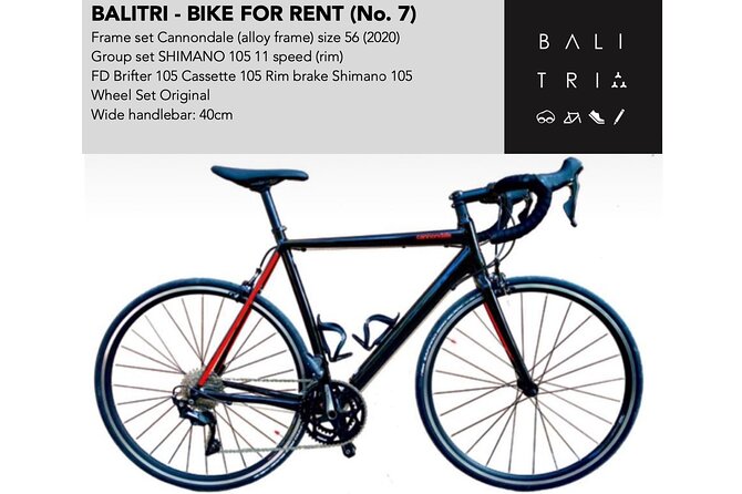 Bali road bike hire / rent - A serious road bike service near Ubud