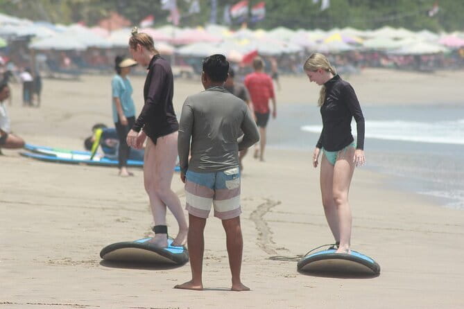 Bali Seminyak Beach Private Surf Lesson 2 Hour - The second hour: practical surf training