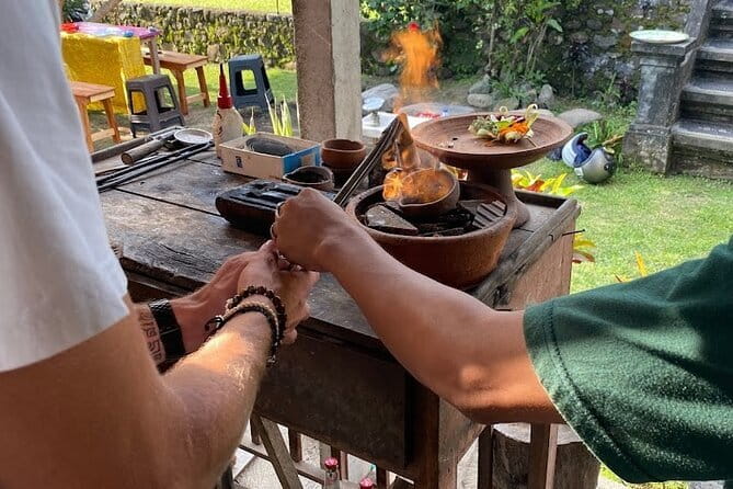 Bali Sidemen Silver Class Making with 7 Gram of Silver - Starting with seven grams of silver