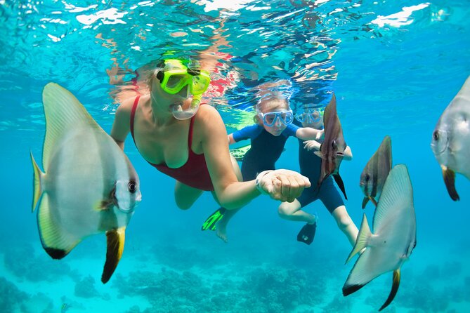 Bali Snorkeling Tour At Blue Lagoon with Gate of Heaven Temple - Blue Lagoon Beach: calm water and easy snorkeling