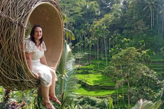 Bali Swing Hot Spring And Waterfall Private Guided Tour - Mount Batur provides the day’s big view