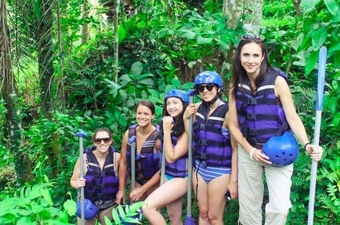 Bali Ubud Ayung River Rafting with Lunch - The climb out deserves attention