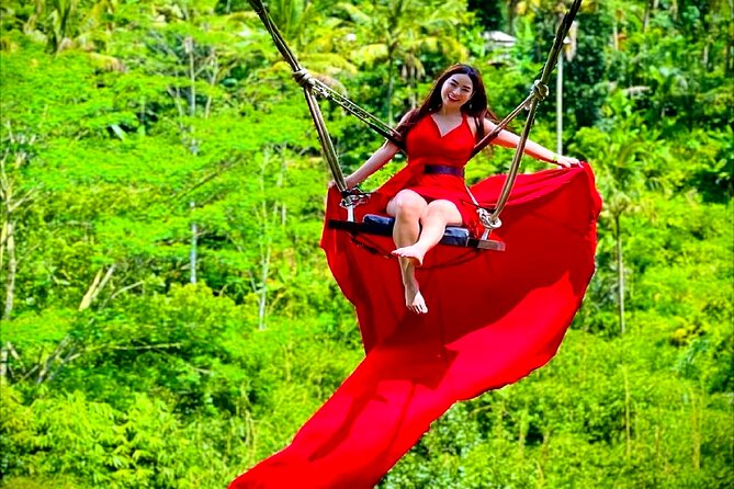 Bali Ubud Zipline Jungle Swing and Waterfall Tour - A private tour changes the pace