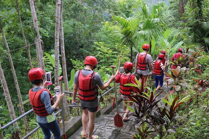 Bali White Water Rafting with No Steep Access - From the meeting point to the river launch